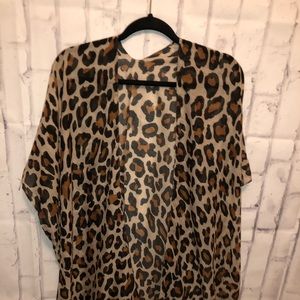 Cheetah kimono
